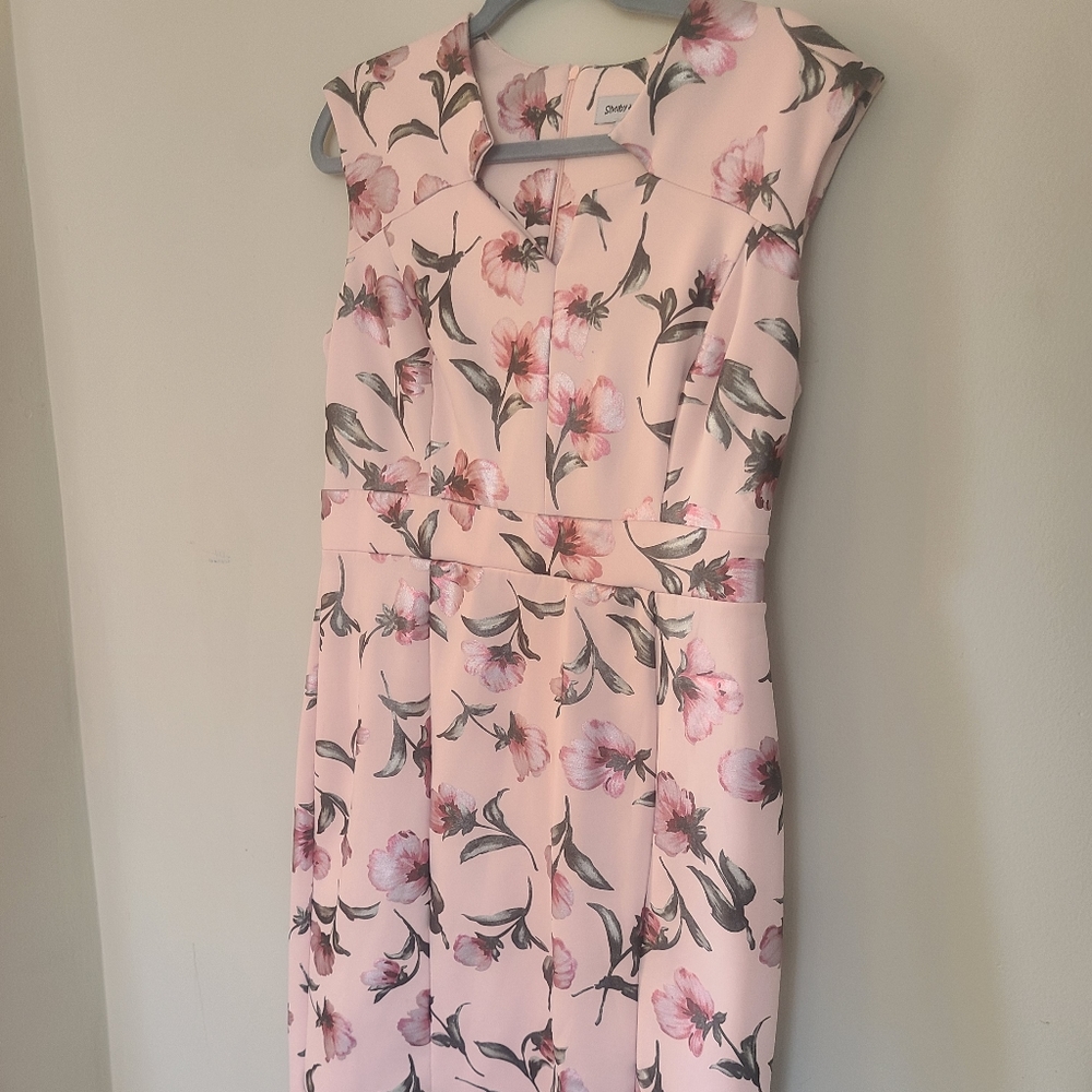 Pink Floral Dress